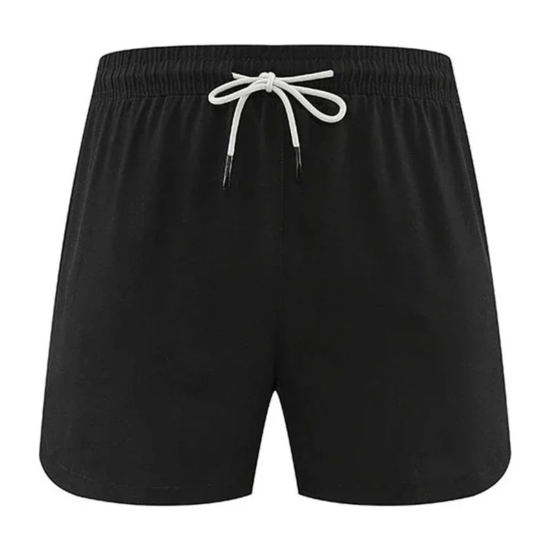 Men's Single Deck Beach Sweat Shorts with Zipped Back Pocket Running Training Marathon Athletic Breathable Shorts