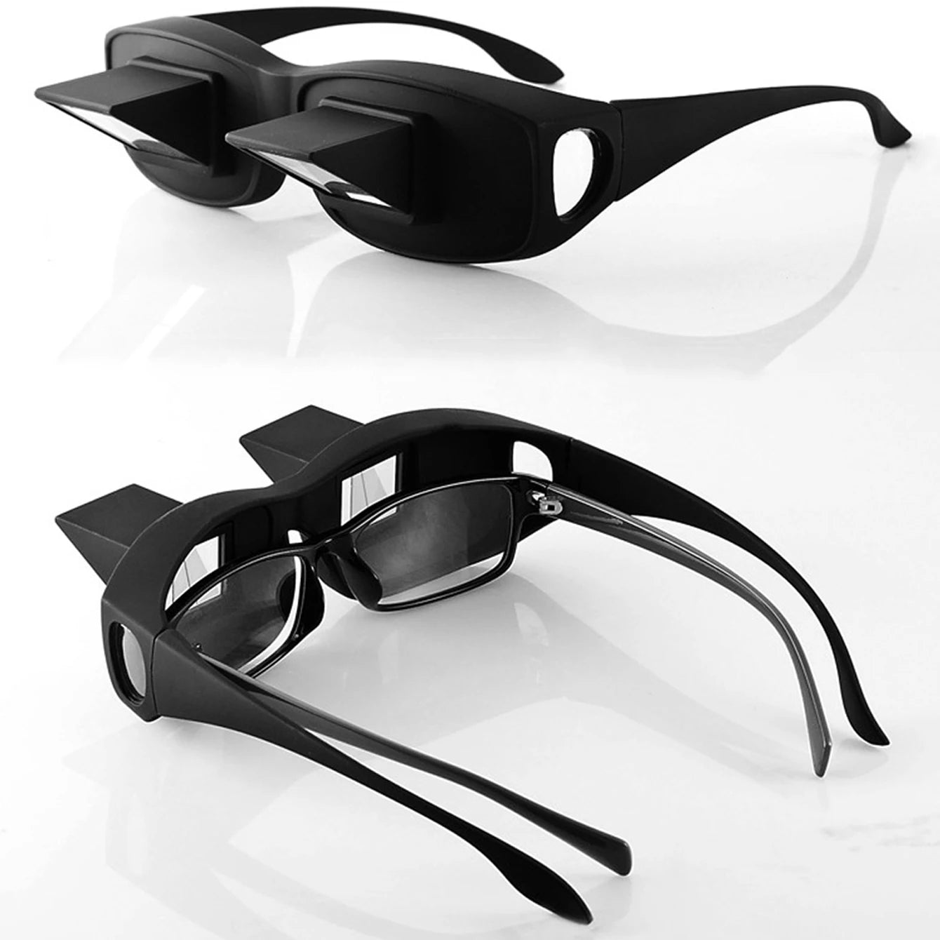 Horizontal Lazy Reading Glasses - Lie Down TV Watching Eyewear for Men & Women