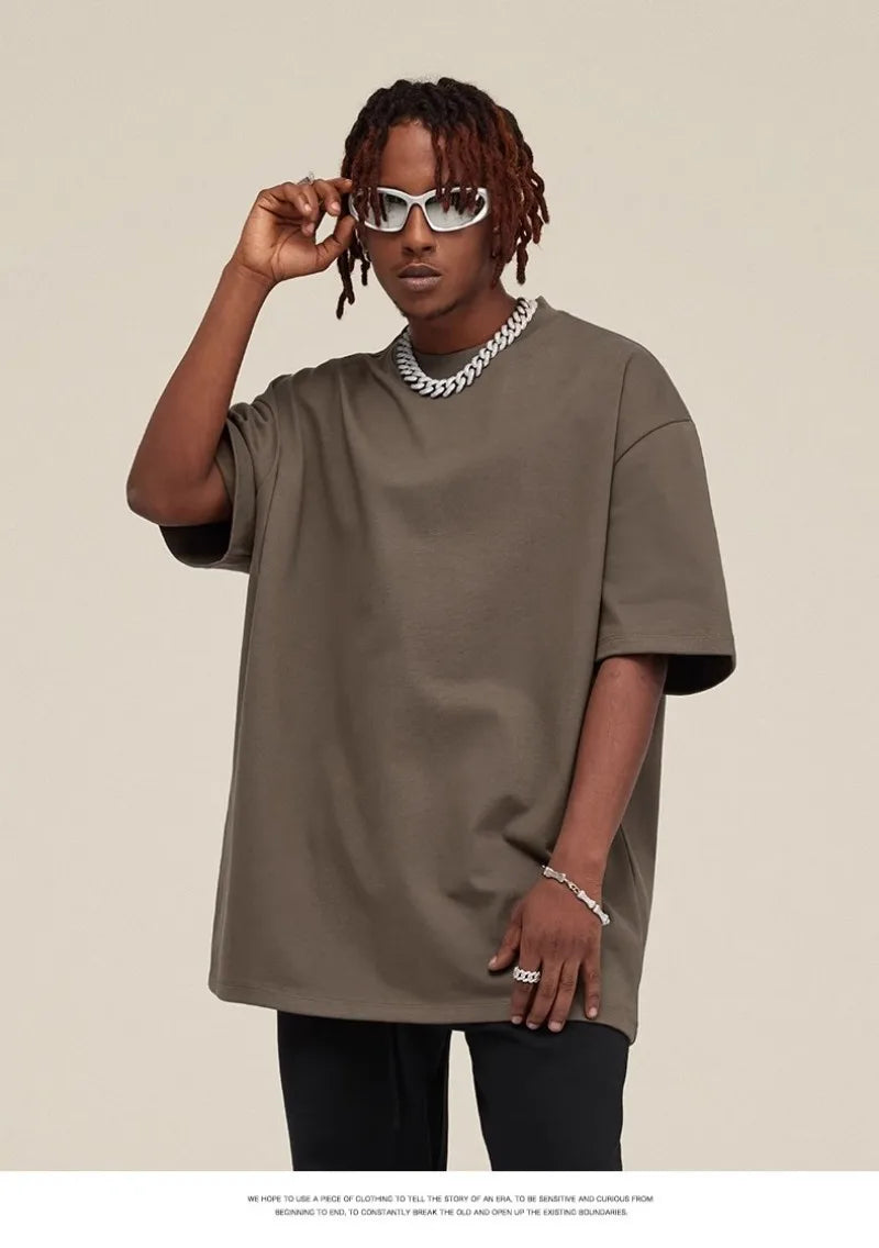 Unisex Summer Oversize Short-sleeved Loose T-shirt