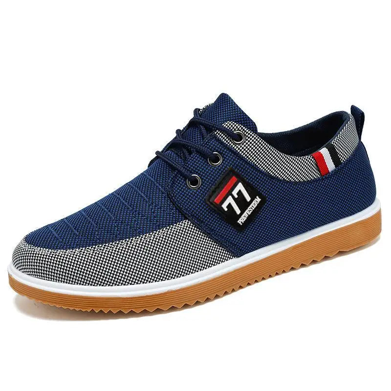 Men's Summer Casual Sports Shoes Lace Up Sneakers Breathable Soft Trainers