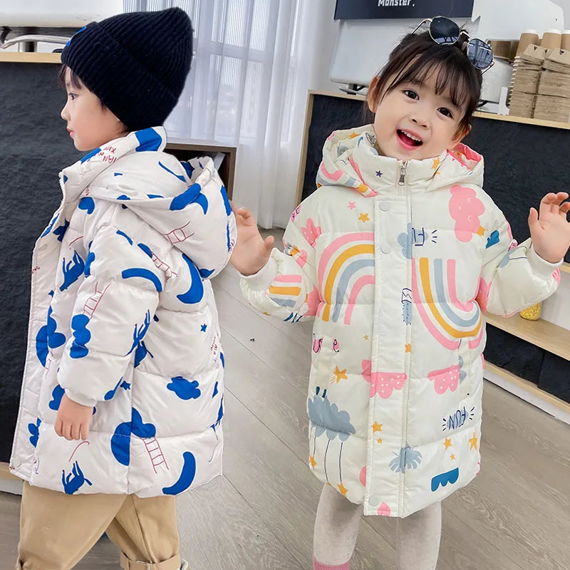 Children's Cotton Windbreaker Coat Jacket For Kids 2-7 Years