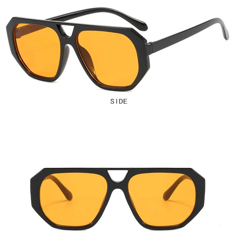 Retro Sunglasses - Classic Driving Eyewear with UV400 Protection