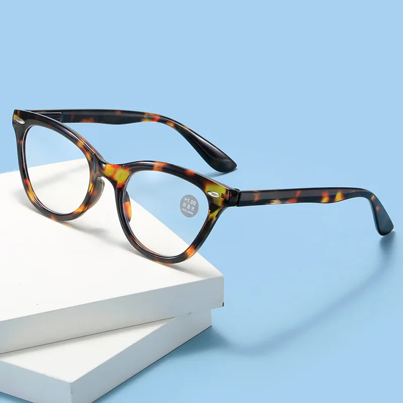 Fashion Flat Mirror Glasses - Trendy Retro Decorative Eyewear Frame