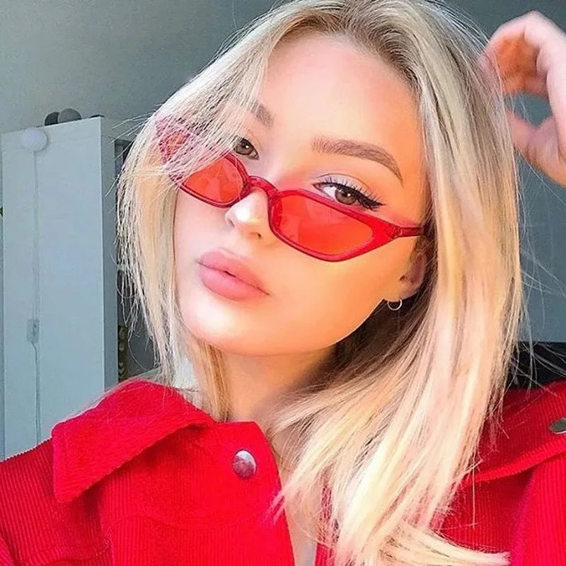 Women's Small Vintage Cat Eye Sunglasses
