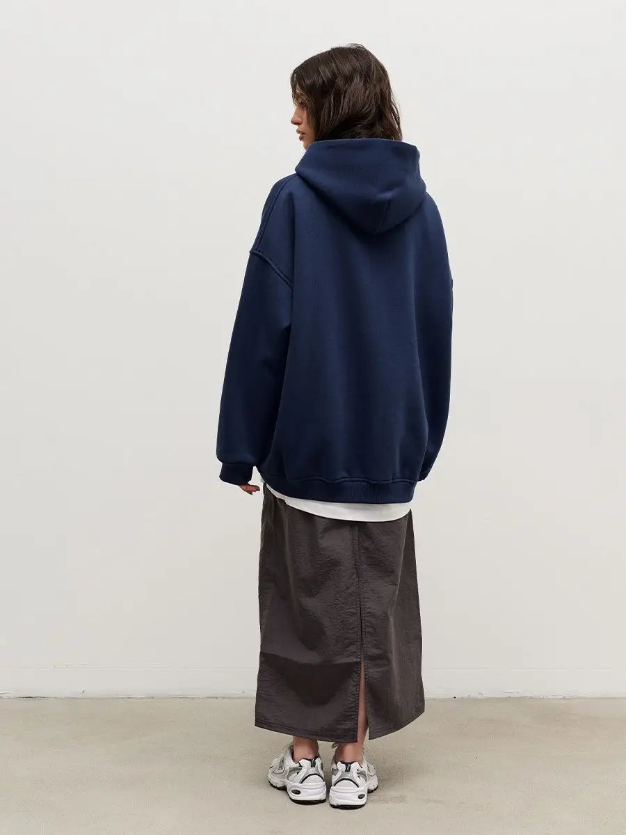 Women's Oversized Fleece Pullover Hoodie
