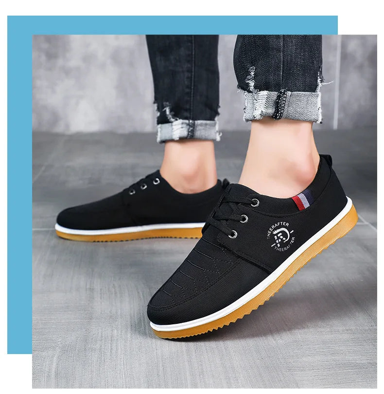 Men's Summer Casual Running Sport Lace Up Flats Sneakers Lightweight Shoes