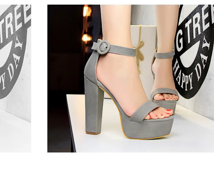 Women's High Heel Platform Shoes