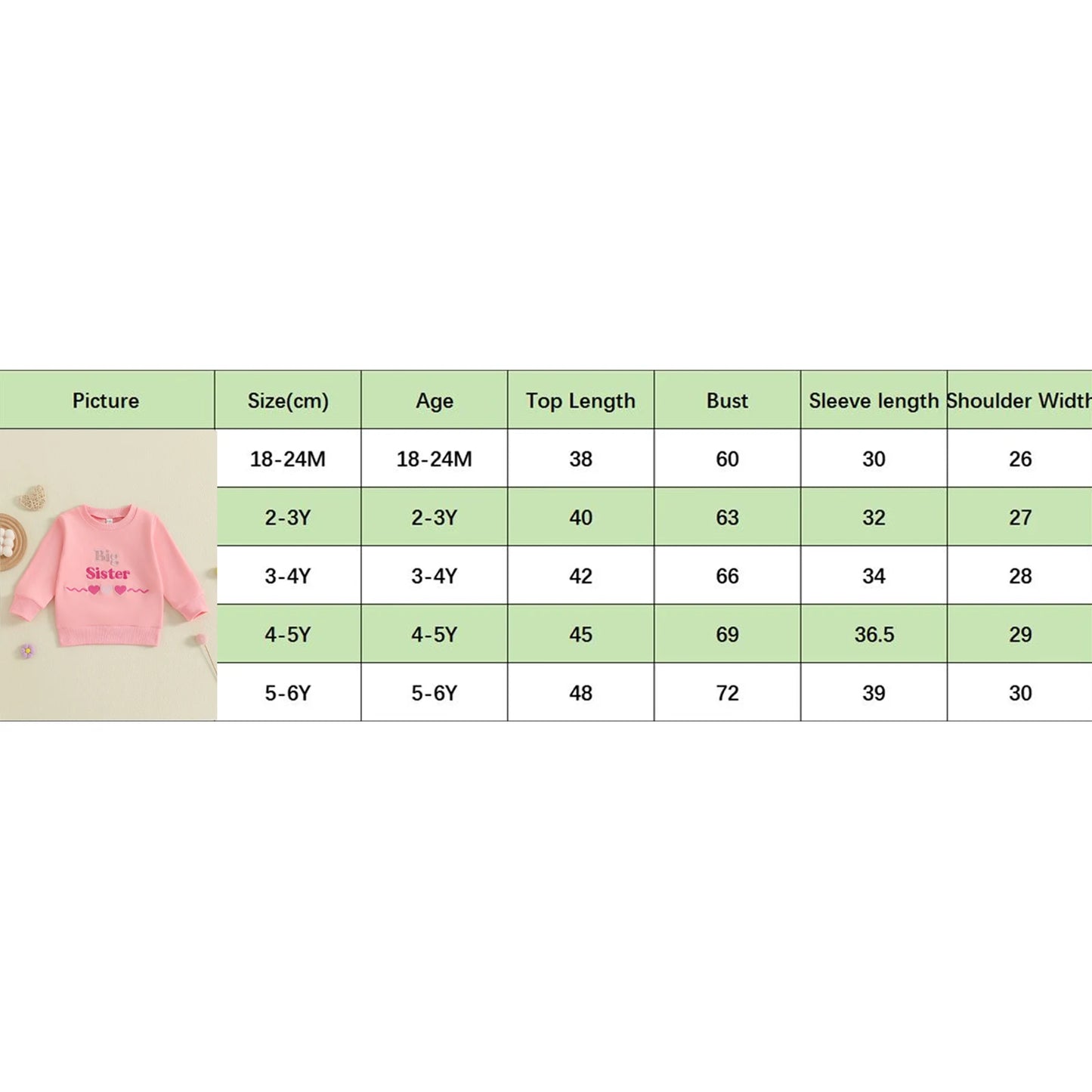 Baby Romper Sweatshirt - Letters Heart Embroidery Pullover