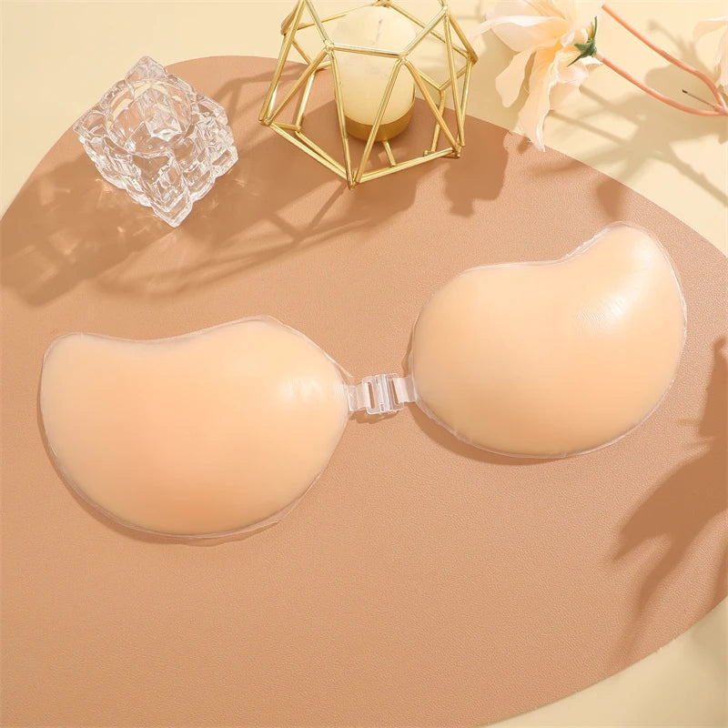 Reusable Silicone Nipple Covers - Self-Adhesive Invisible Breast Petals