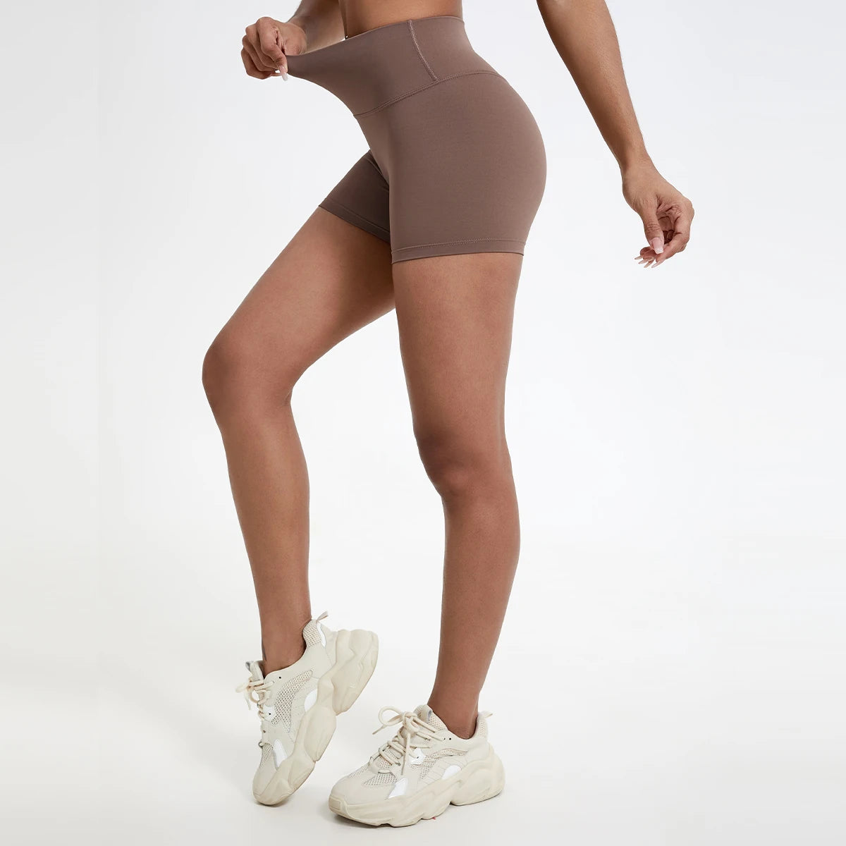 Women's Running Sports Buttock Lift Gym Leggings Cycling Slim Fit Workout High Waist Yoga Shorts