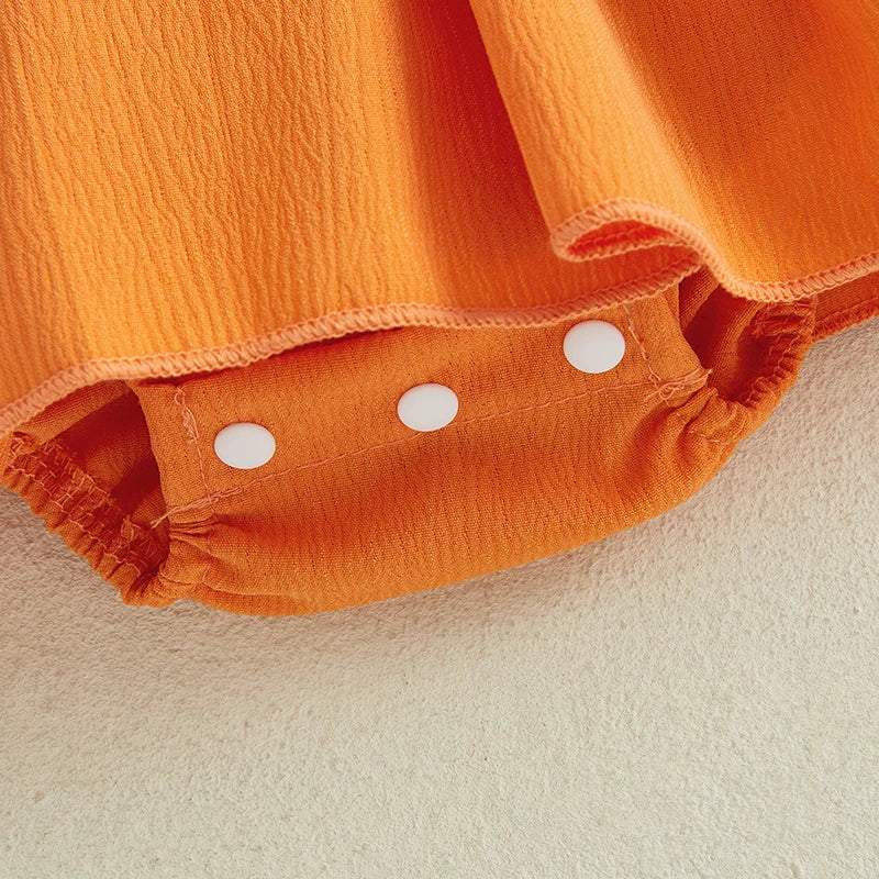 0-18M 2pcs Baby Girls Rompers Dress Cherry Embroidery Ruffles Fly Sleeve Skirt Hem Jumpsuits with Headband