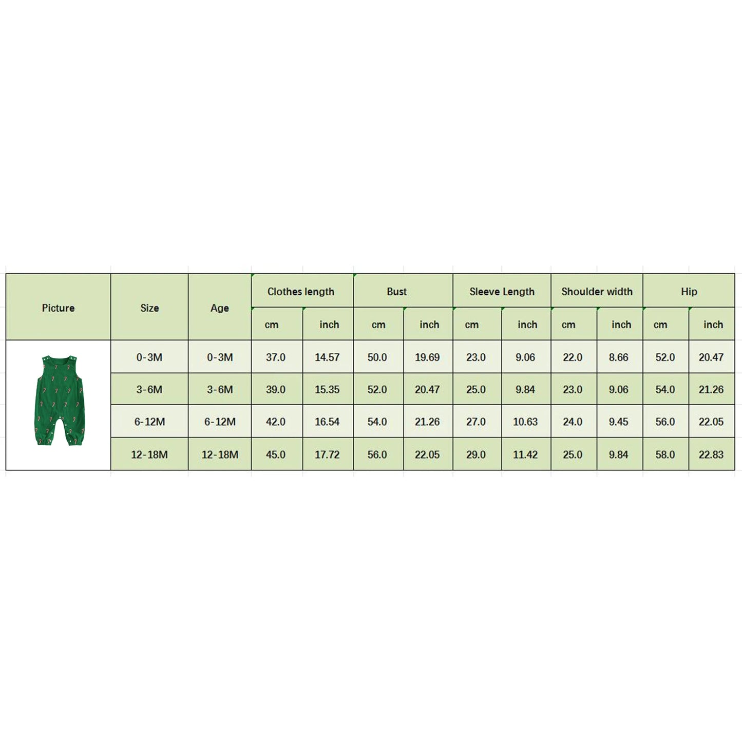 Newborn Baby Boys Christmas Romper - Sleeveless Round Neck Candy Cane Embroidery Jumpsuit