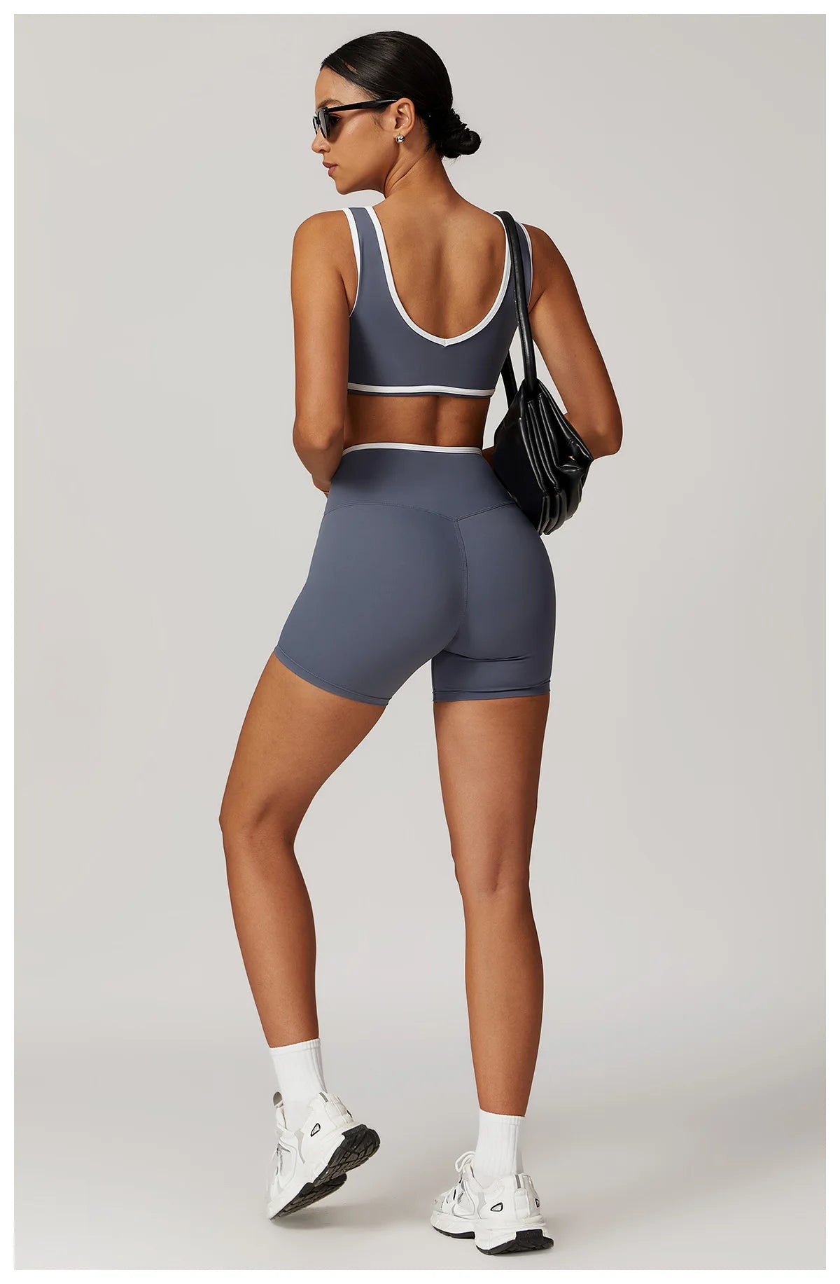 Women’s Casual Yoga Top Running Underwear Breathable Workout Brassiere Fitness Quick-Dry Gym Push up Sports Bra