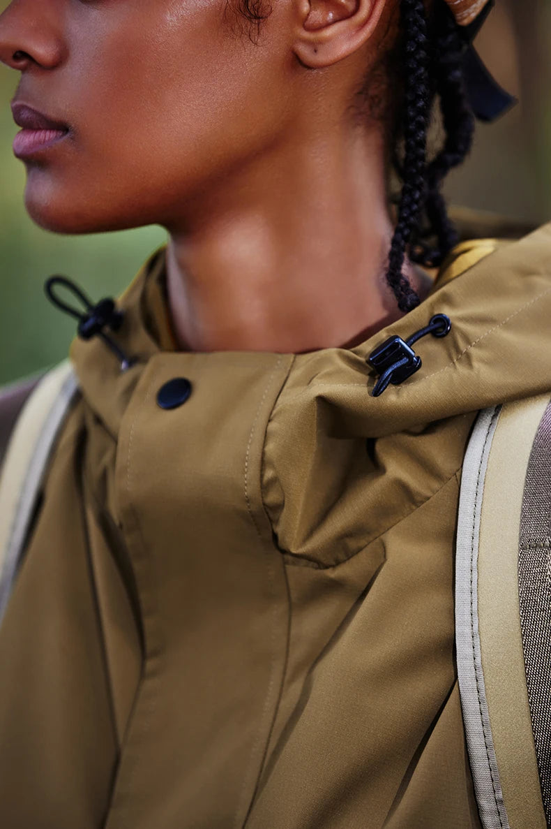 Unisex Spring Outdoor Waterproof Hiking Multi Pockets Cargo Jacket