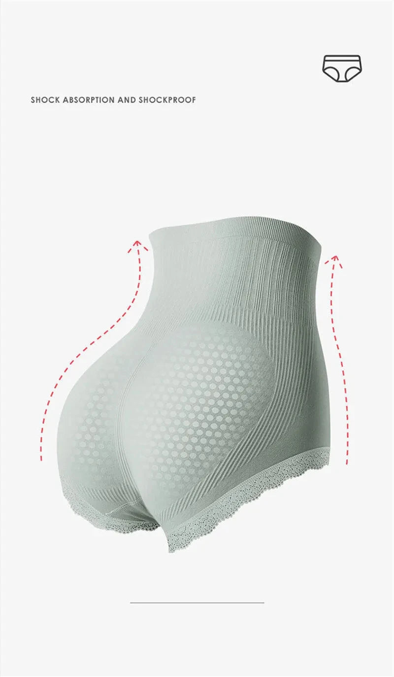 High Waist Shaping Panties - Breathable Body Shaper Slimming Underwear for Women