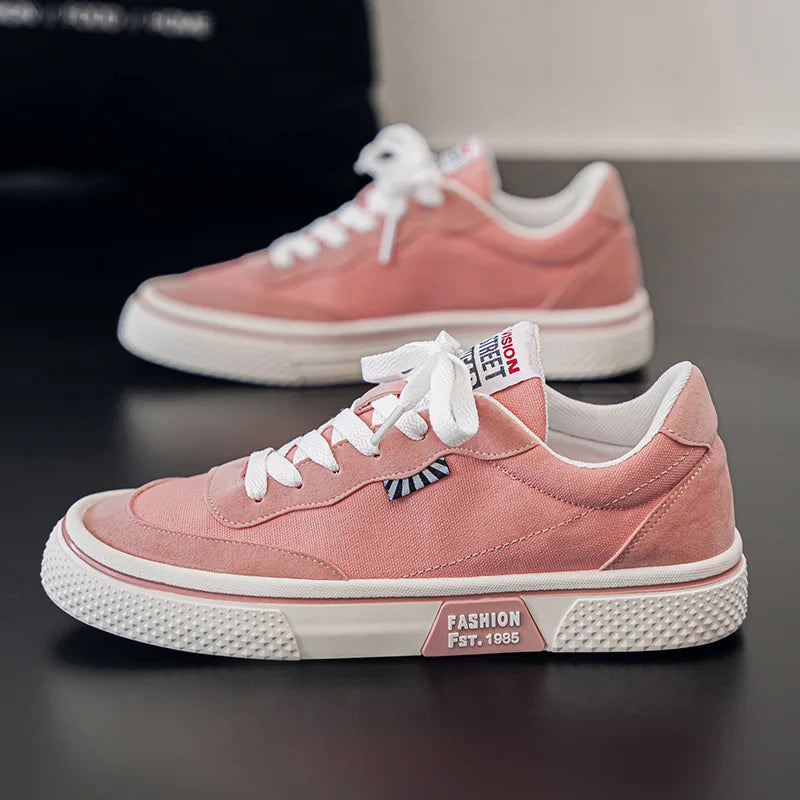 Canvas Skateboard Flat Shoes - Unisex Trainers Plus Size