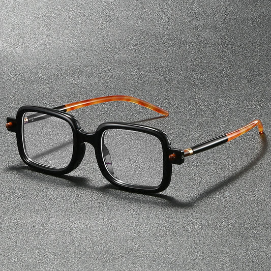 Vintage Square Blue Light Blocking Glasses - Trendy Optical Frames