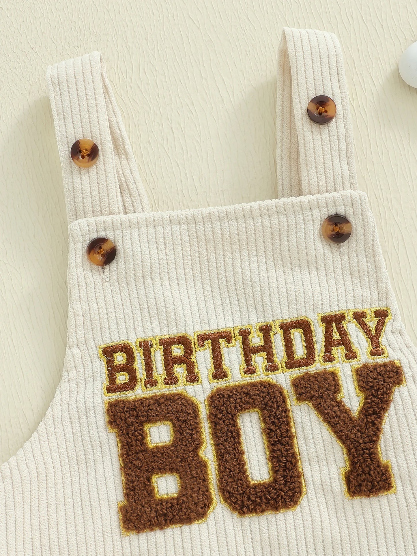 Newborn Baby Boys Romper - Letter Embroidery Square Neck Sleeveless Jumpsuit (0-18M)