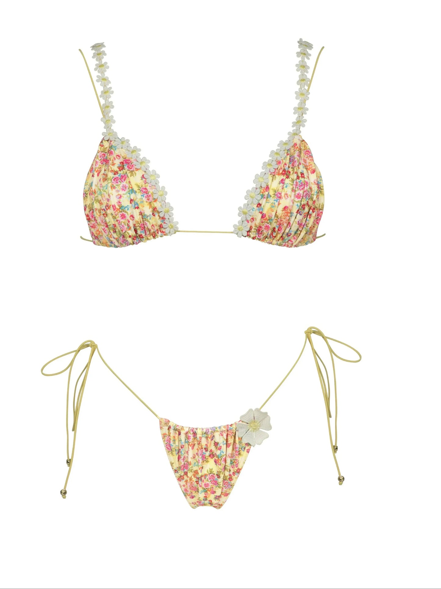Women's Halter V-Neck Bikini Set - Two Piece Swimwear