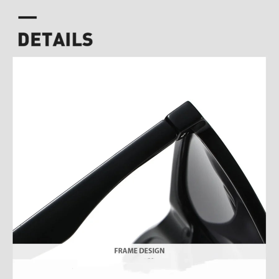 Polarized UV400 Sunglasses - Unisex Fashion Eyewear for Outdoor Activities