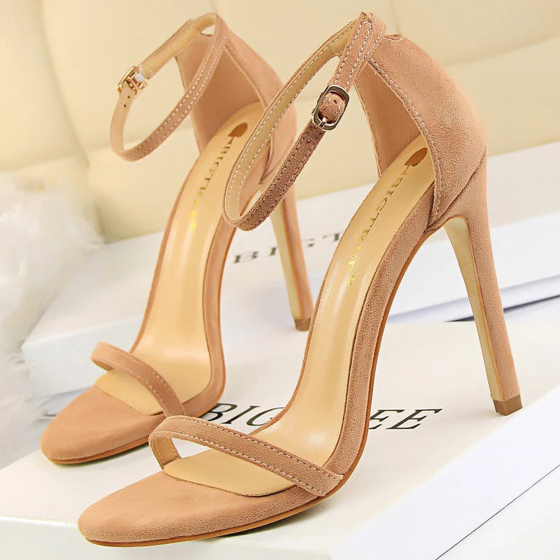 Women's Open Toe Summer High Heels Stiletto
