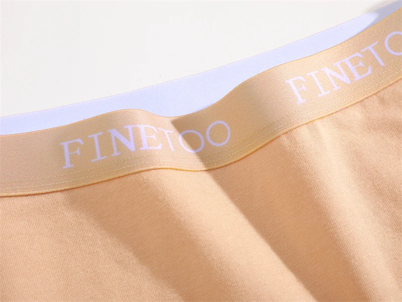 Women's 3Pcs Cotton Breathable Underwear Letter Belt Low Waist Briefs Stretch Comfortable Lingerie