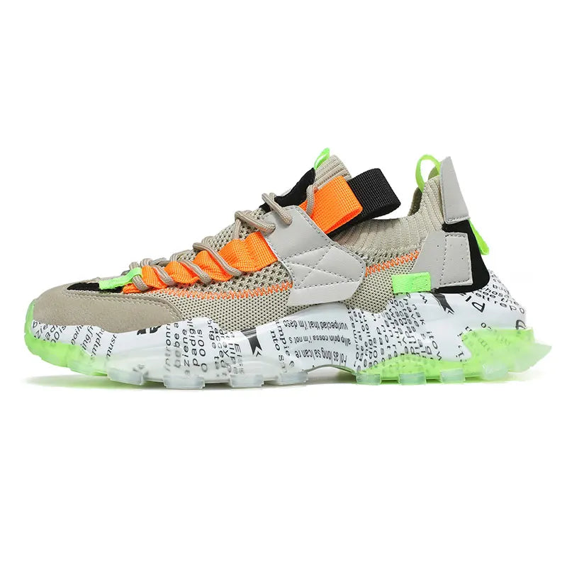 Men's Casual Sneakers | Chunky Sport Running Shoes | Non-slip Platform Shoes