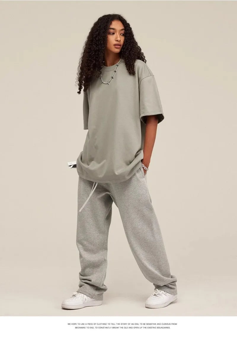 Unisex Summer Oversize Short-sleeved Loose T-shirt