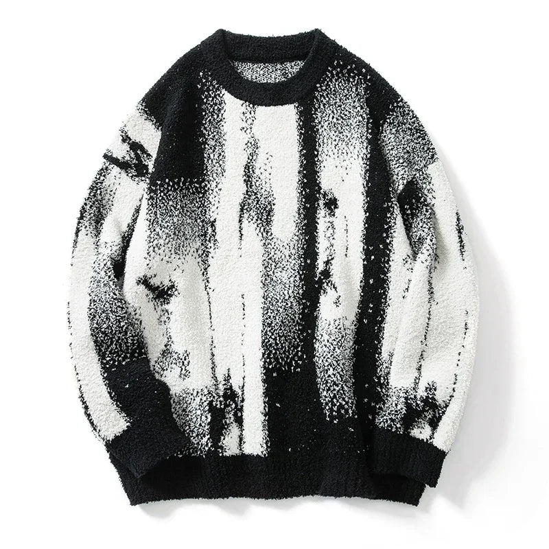 Men's Gothic Vintage Pullover Sweater