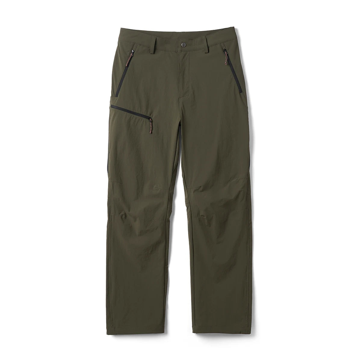 Men's Soft Shell Elastic Nylon Pants - 170gsm Loose Straight Trousers