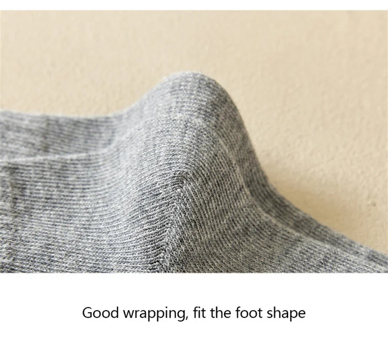 3 Striped Cotton Socks - Unisex Streetwear Casual Knitted Socks