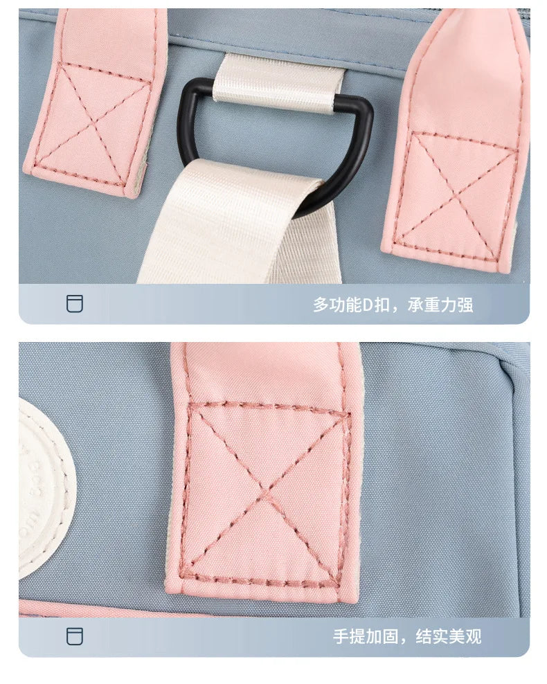 Fashion Diaper Bag Backpack - Nappy Bag for Stroller & Baby Essentials