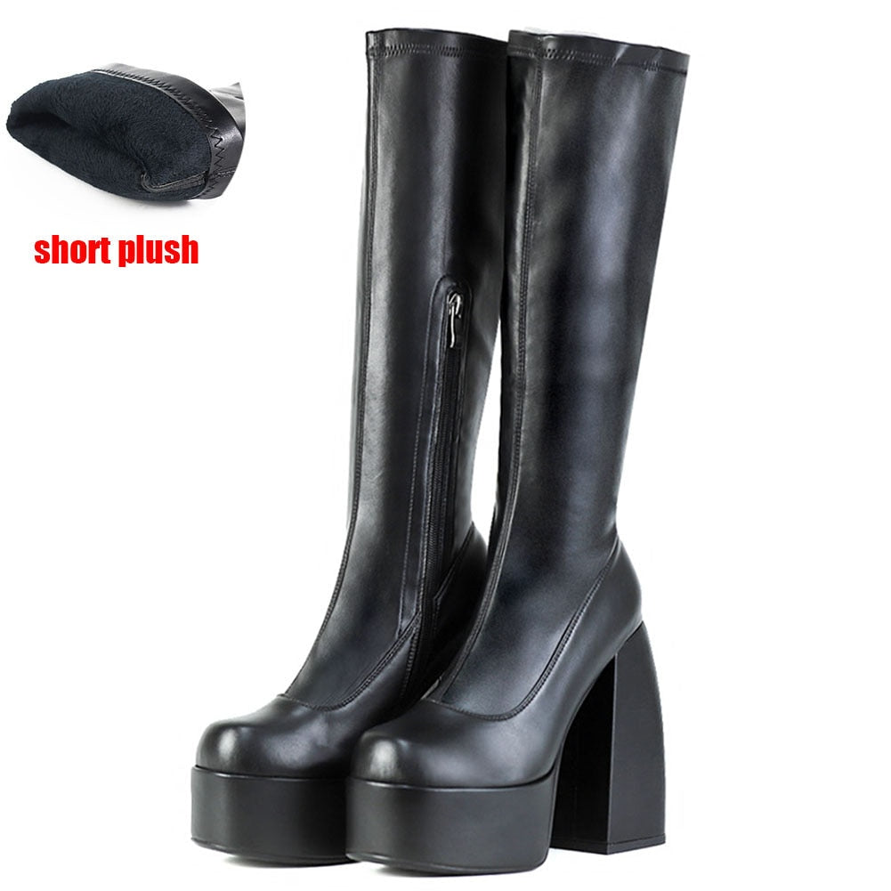 Women's Platform Thigh High Boots