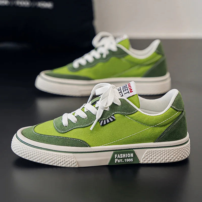 Canvas Skateboard Flat Shoes - Unisex Trainers Plus Size