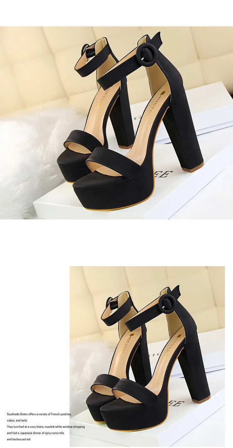 Women's High Heel Platform Shoes