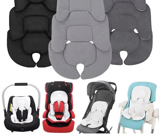 Universal Baby Stroller Seat Cushion - Double Sided Pad for Pram & Highchair