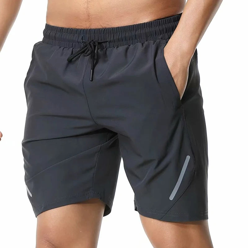 Men's Running Gym Wear Fitness Workout Sports Training Shorts