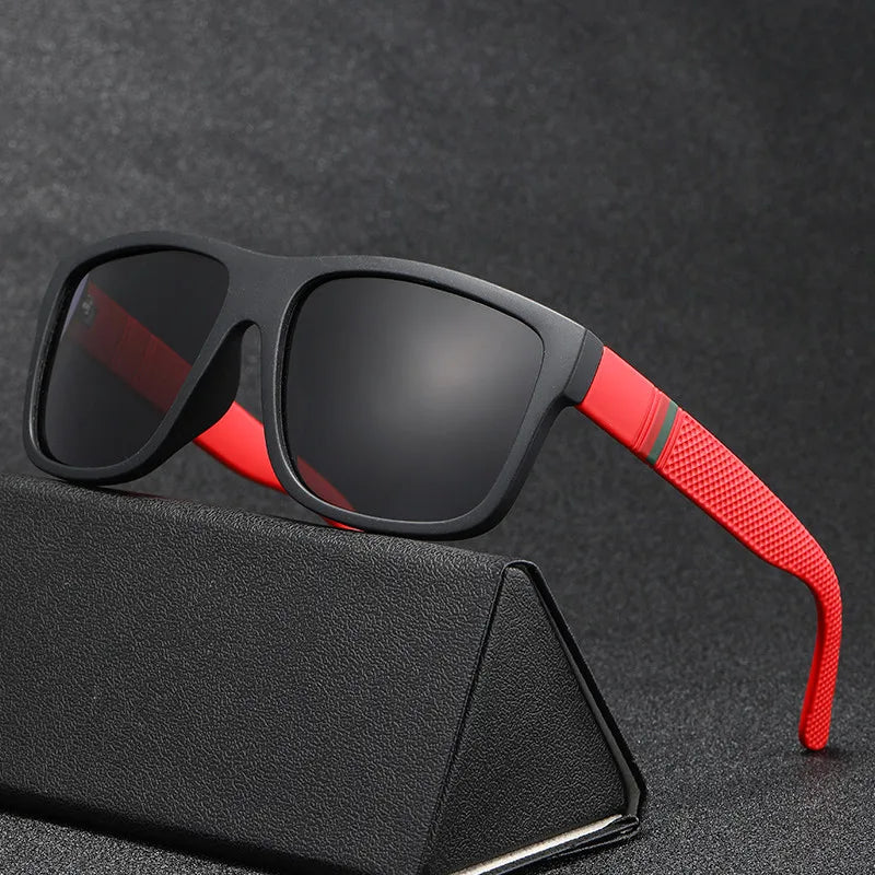 Unisex Rectangle Oval Vintage Square Sunglasses Shades Eyewear Anti-glare UV400