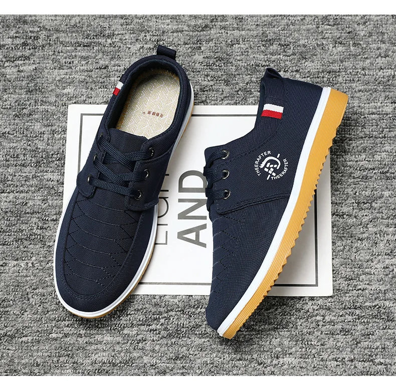 Men's Summer Casual Running Sport Lace Up Flats Sneakers Lightweight Shoes