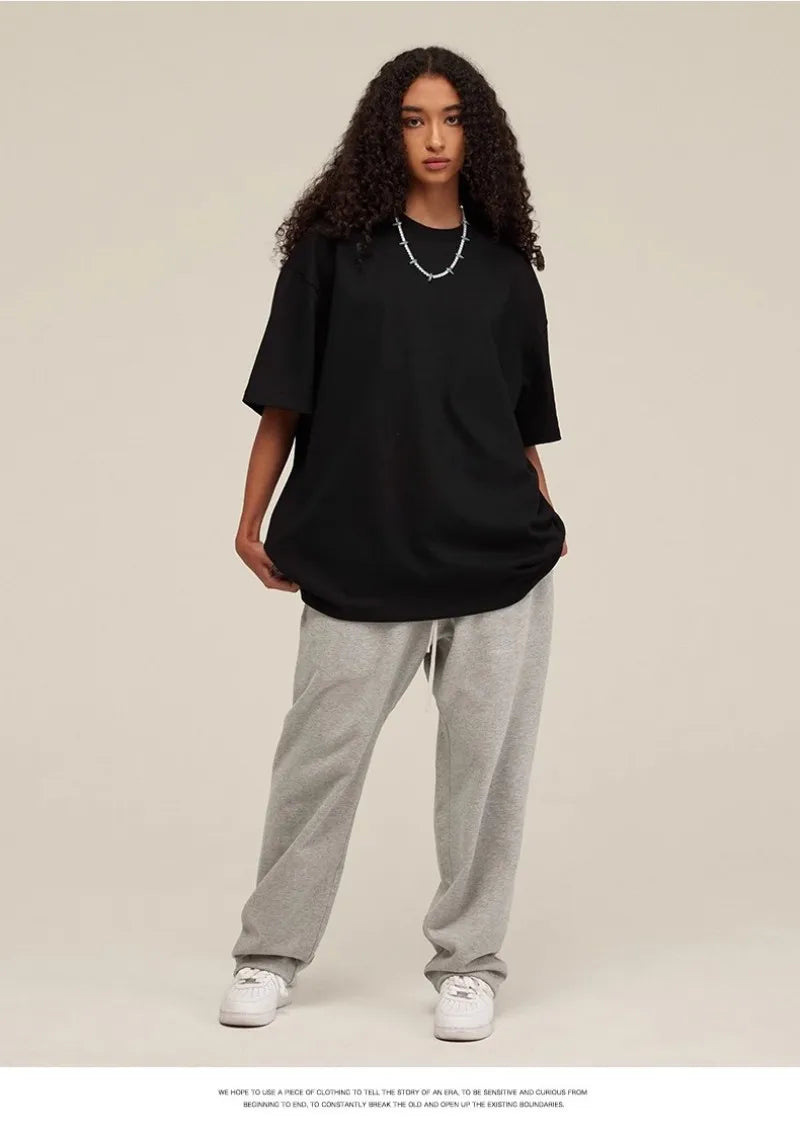 Unisex Summer Oversize Short-sleeved Loose T-shirt