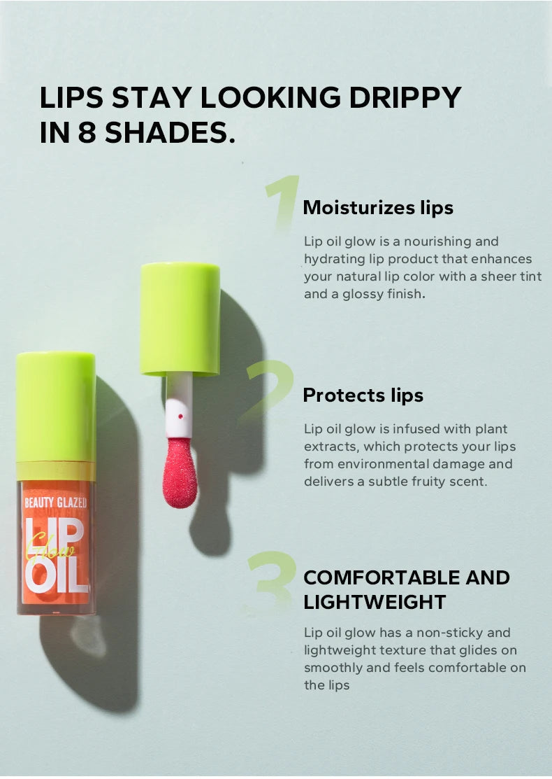 8 Colours Moisturizing Candy Lip Gloss