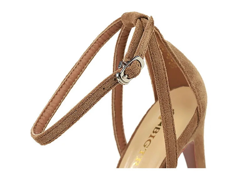 Women's Summer Stilettos Suede High Heels