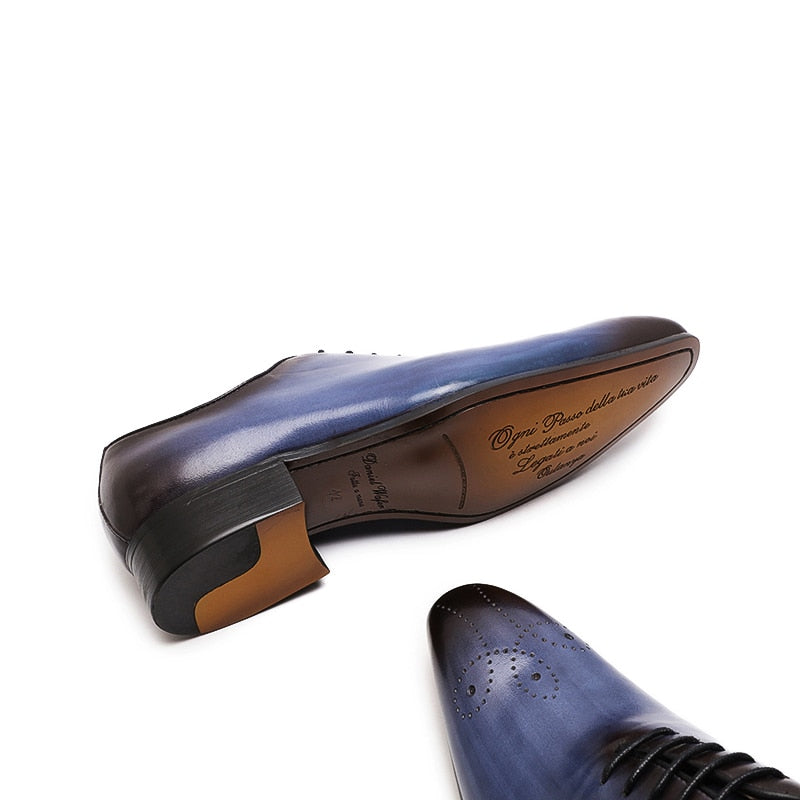 Men's Oxford Leather Shoes Size 6-13