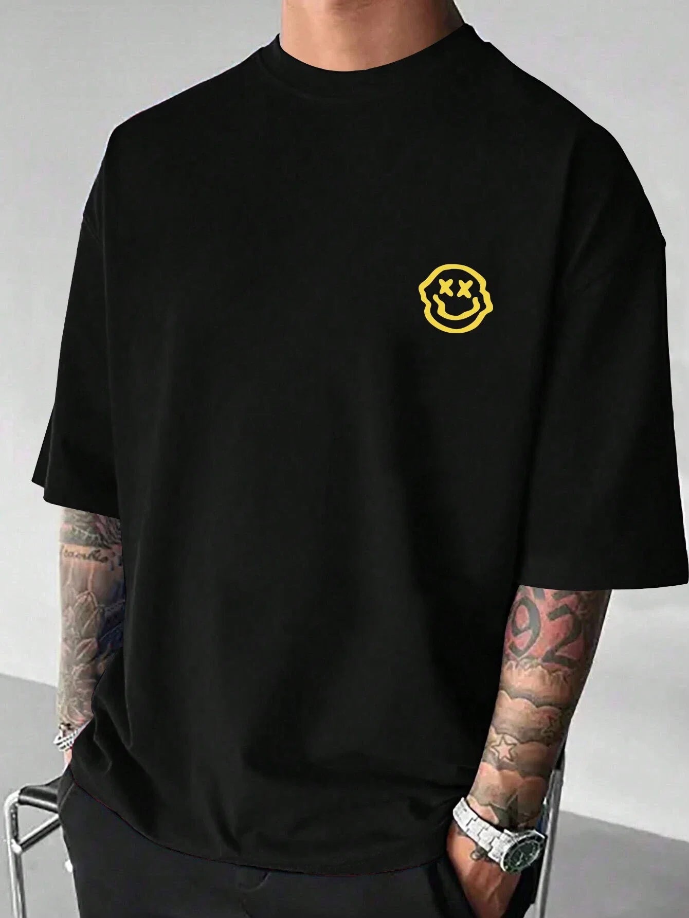 Men's It's Not That Serious Print Summer Breathable T-Shirt