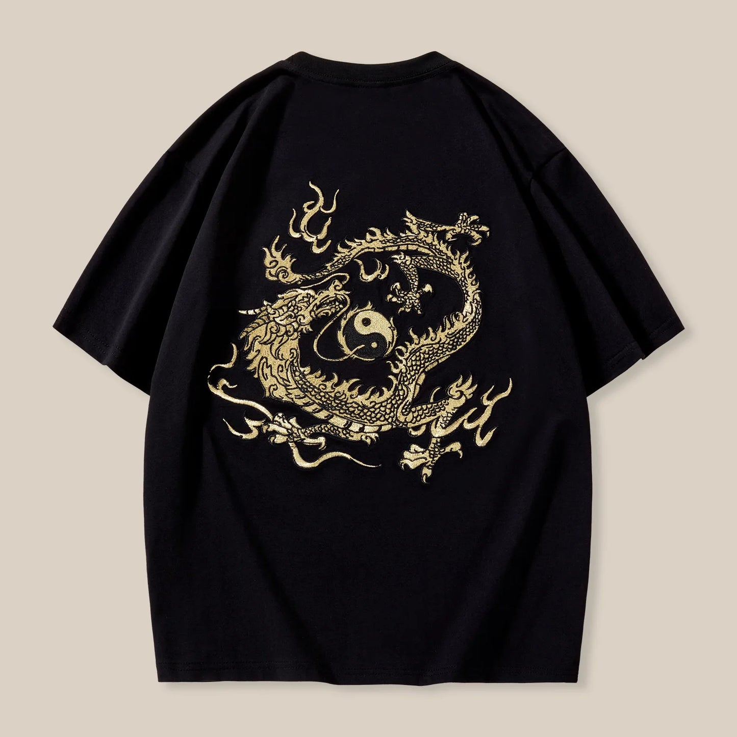 Dragon Embroidered T-Shirt