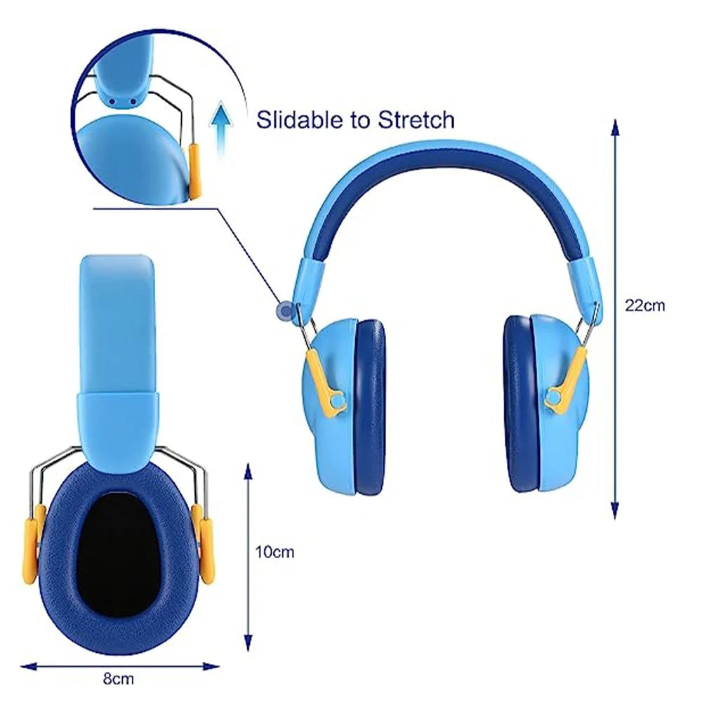 New Generation Children's Ear Defenders-Noise Cancelling Headphones 26dB for Age 1-14