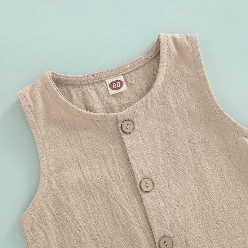Toddler Baby Summer Romper with Pockets (0-24M)