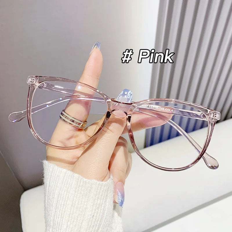 Retro Transparent Fashion Glasses - Anti Blue Light Eyeglass Frame