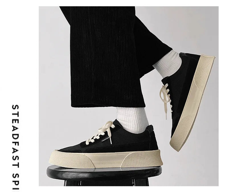 Men's Sneakers Casual Canvas Skateboard Shoes