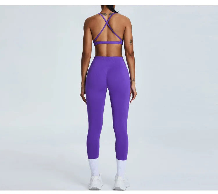 Women's High Waist Yoga Pants Fitness Running Tights Push Up Sports Gym Workout Leggings